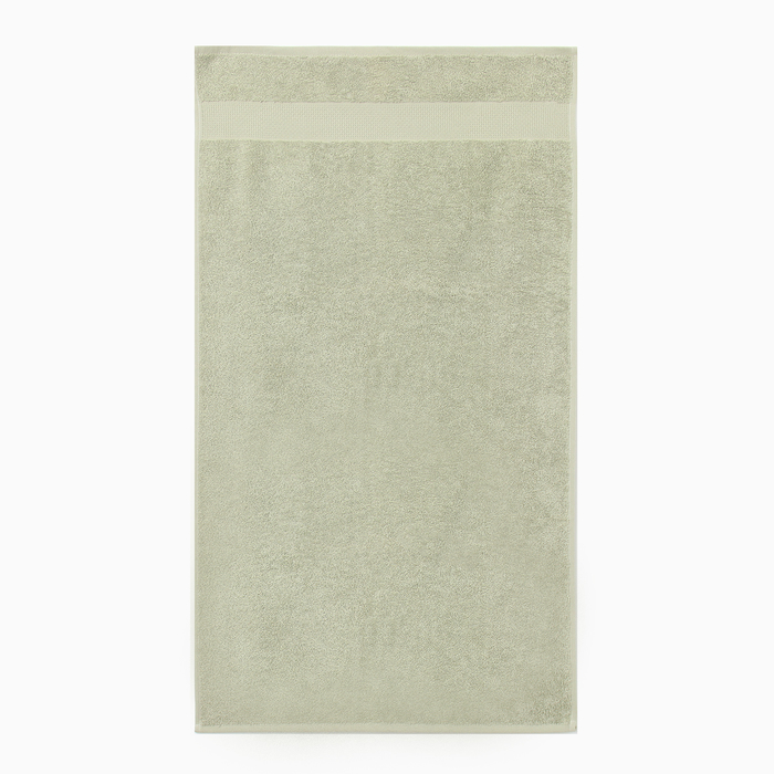 Полотенце махровое LoveLife «Нежность», 50×90 см, хлопок 100%, оливковое - Фото 1