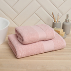 Полотенце махровое LoveLife «Нежность», 50×90 см, хлопок 100%, 450 г/м², розовое - Фото 2