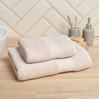 Полотенце махровое LoveLife «Нежность», 50×90 см, хлопок 100%, 450 г/м², бежевое - Фото 2