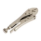 Зажим ручной ТУНДРА, полукруглый захват, с фиксатором, 105 мм - Фото 3