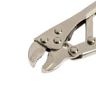 Зажим ручной ТУНДРА, полукруглый захват, с фиксатором, 105 мм - Фото 4