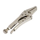 Зажим ручной ТУНДРА, удлиненный плоский захват, с фиксатором, 105 мм - Фото 3