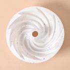 Форма для выпечки KONFINETTA «Немецкий кекс. Вихрь», силикон, d=24 см, цвет белый - фото 4417934