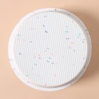 Форма для выпечки KONFINETTA «Круг», силикон, d=20 см (внутренний диаметр 18,5 см), цвет белый - Фото 2