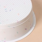 Форма для выпечки KONFINETTA «Круг», силикон, d=20 см (внутренний диаметр 18,5 см), цвет белый - Фото 3