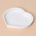 Форма для выпечки KONFINETTA «Сердце», силикон, 25×23×3.5 см (внутр. размеры 23×21×3.5 см), белая - Фото 5