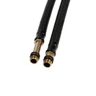 Подводка гибкая для смесителя ZEIN engr, нейлон, 1/2", М10, 30 см, набор 2 шт., черная - фото 25521367