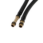 Подводка гибкая для смесителя ZEIN engr, нейлон, 1/2", М10, 80 см, набор 2 шт., черная - Фото 6