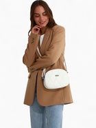 Сумка женская кросс-боди на молнии, 19×7×15 см, со стёжкой, белая - Фото 11