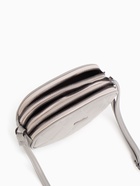 Сумка женская кросс-боди на молнии, 19×7×15 см, со стёжкой, серая - Фото 10