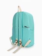 Рюкзак школьный на молнии, с карманами, однотонный, размер 28×12×42 см, бирюзовый - Фото 5