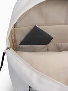 Рюкзак школьный на молнии, с карманами, с разноцветными значками, белый - фото 54766967