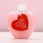 Пена для ванны I Love you, 430 мл, аромат малиновые мечты, Чистое счастье - Фото 2