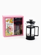 Подарочный набор «Мечтай», чай чёрный со вкусом лесных ягод 100 г, френч-пресс 350 мл - Фото 2