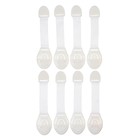 Набор блокираторов для дверей и ящиков, на ленте, универсальные, тканевые, 8 шт., цвет белый, Крошка Я  (артикул 10303432)  большой выбор товаров оптом и в розницу по низким ценам с доставкой