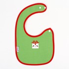 Нагрудник для кормления, новогодний, Happy, на липучке, Крошка Я, МИКС - Фото 5