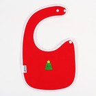 Нагрудник для кормления, новогодний, Happy, на липучке, Крошка Я, МИКС - Фото 7