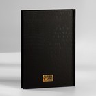 Ежедневник в подарочной коробке. Твердая обложка А5, 80 л «Черный» - Фото 7
