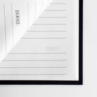 Ежедневник в подарочной коробке. Твердая обложка А5, 80 л «Черный» - Фото 6