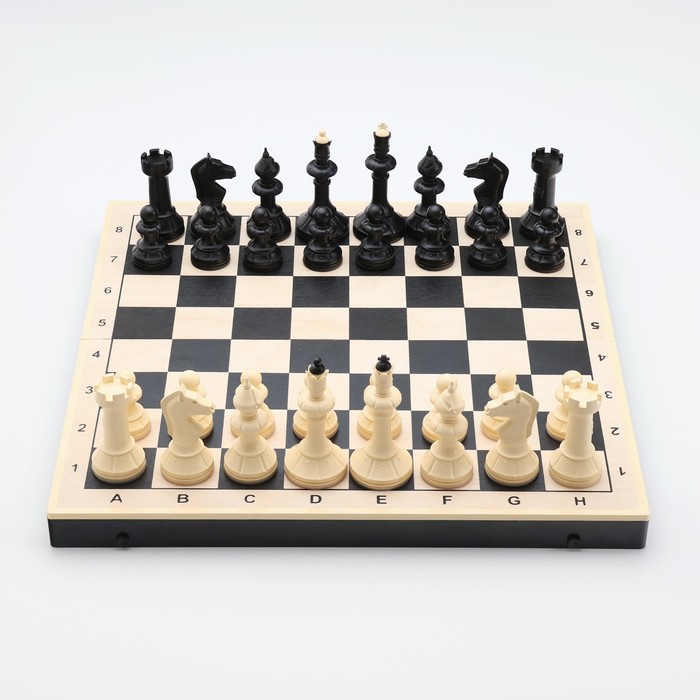 Шахматы  гроссмейстерские с шашками, 40х40 см, набор 2в1 «Айвенго» король h=10 см - фото 1908029742