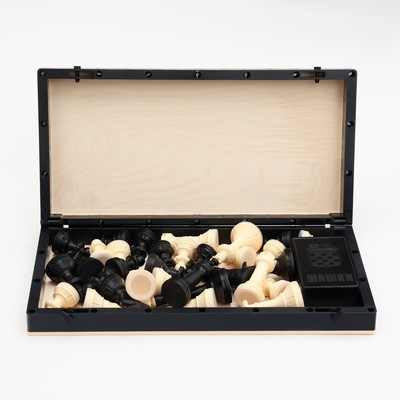 Шахматы  гроссмейстерские с шашками, 40х40 см, набор 2в1 «Айвенго» король h=10 см