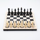 Игра настольная 3в1: шахматы, шашки, нарды 40х40 см, король h=10 см - фото 9124901