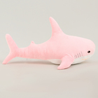 Мягкая игрушка «Акула», 100 см, цвет розовый - Фото 3