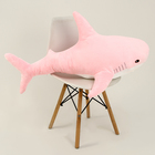Мягкая игрушка «Акула», 100 см, цвет розовый - Фото 5
