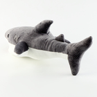 Мягкая игрушка «Акула», 55 см, цвет серый - Фото 2