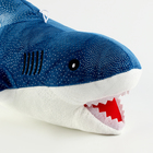 Мягкая игрушка «Акула», 55 см, цвет синий - фото 4136767