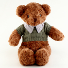 Мягкая игрушка «Медведь» в кофте, 50 см, цвет коричневый - фото 321073067
