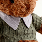 Мягкая игрушка «Медведь» в кофте, 50 см, цвет коричневый - фото 4136786
