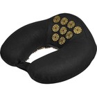 Подушка дорожная акупунктурная Bradex «Нирвана», чёрная, золотые шипы - фото 300104453