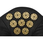 Подушка дорожная акупунктурная Bradex «Нирвана», чёрная, золотые шипы - Фото 7