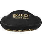 Подушка дорожная акупунктурная Bradex «Нирвана», чёрная, золотые шипы - Фото 8