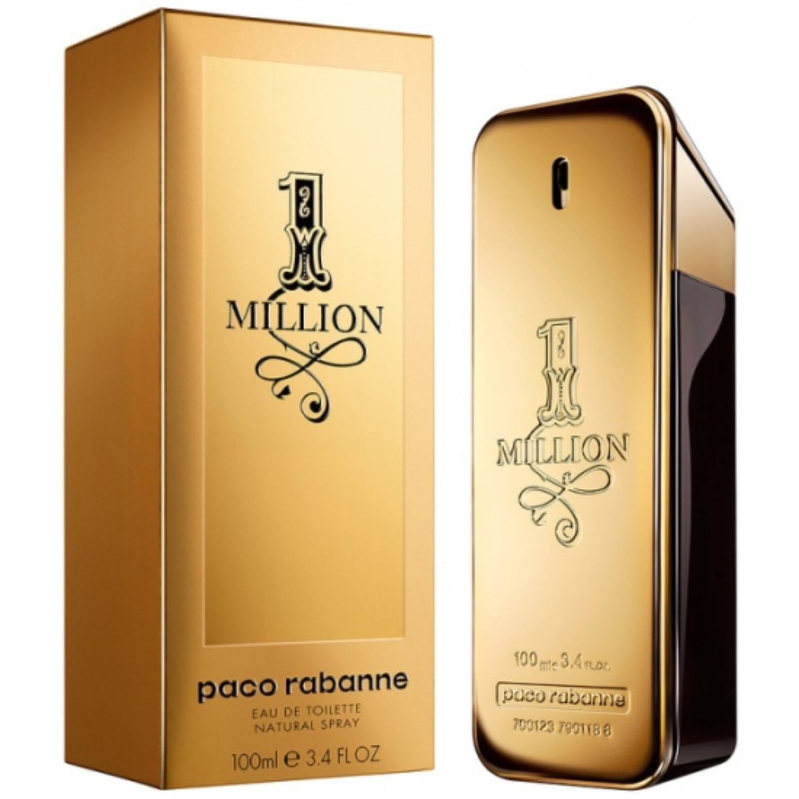 Туалетная вода мужская Paco Rabanne 1Million, 100 мл (1068744) - Купить по  цене от 8 759.00 руб. | Интернет магазин SIMA-LAND.RU