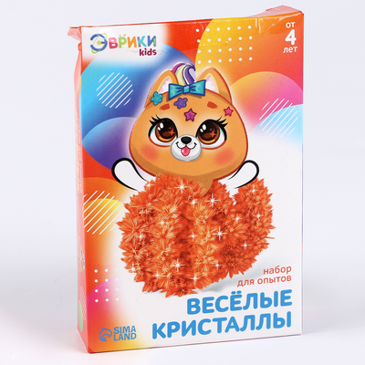 УЦЕНКА Набор для опытов «Чудесные кристаллы», собачка