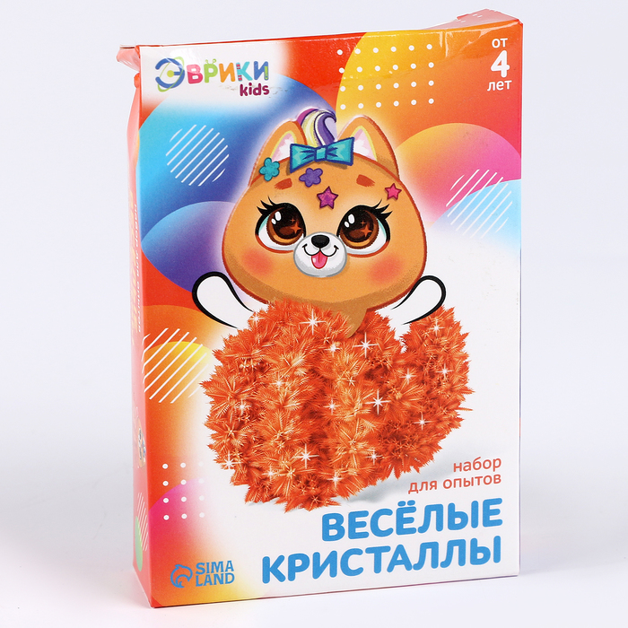 УЦЕНКА Набор для опытов «Чудесные кристаллы», собачка - Фото 1