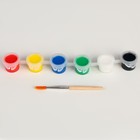 Набор для творчества. Ёлочные шары под раскраску «Исполнения желаний», d = 7 см, 2 шт - Фото 4