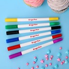 Маркер пищевой 2-х сторонний, набор из 6 цветов - Фото 2