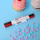 Маркер пищевой 2-х сторонний, набор 2 цвета (чёрный, красный) - Фото 3