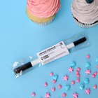 Маркер пищевой 2-х сторонний, чёрный - Фото 3