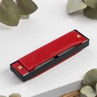 Губная гармошка Bee DF10A Red, 10 отверстий, 20 язычков - Фото 2