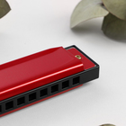 Губная гармошка Bee DF10A Red, 10 отверстий, 20 язычков - Фото 3