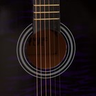 Акустическая гитара Music Life QD-H38Q-hw, фиолетовая - Фото 3