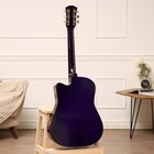 Акустическая гитара Music Life QD-H38Q-hw, фиолетовая - Фото 5