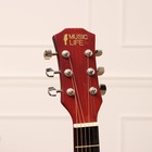 Акустическая гитара Music Life SD-H38Q, коричневая - Фото 2