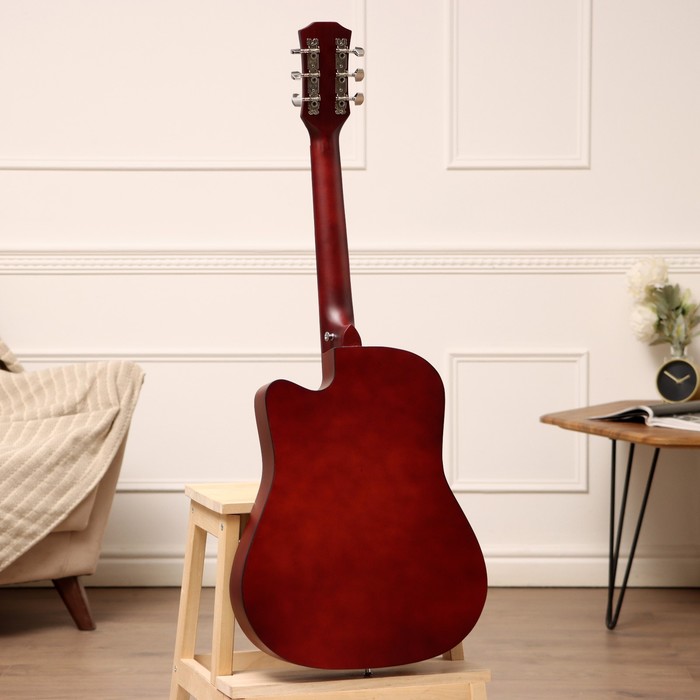 Акустическая гитара Music Life SD-H38Q, коричневая