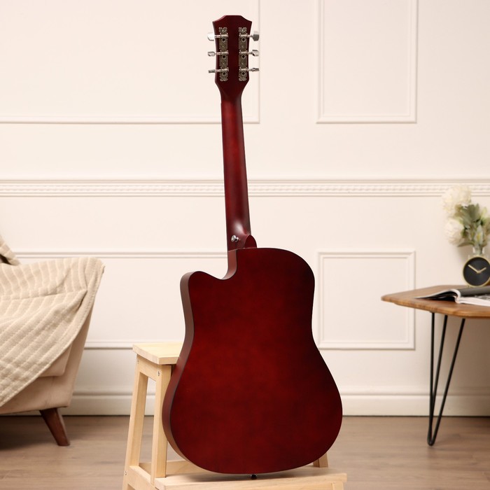 Акустическая гитара Music Life SD-H38Q, светло-коричневая