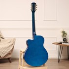 Акустическая гитара Music Life QD-H40Q-hw, синий - Фото 5